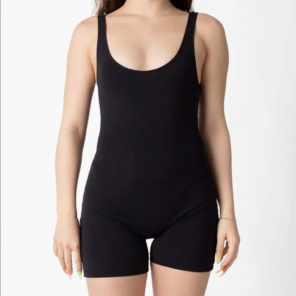 Los Angeles Apparel black leotard XS